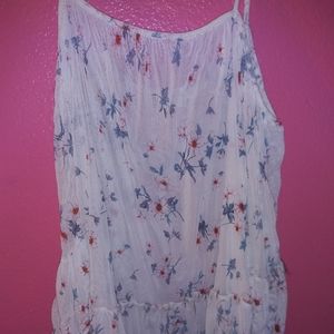 Floral off the shoulder